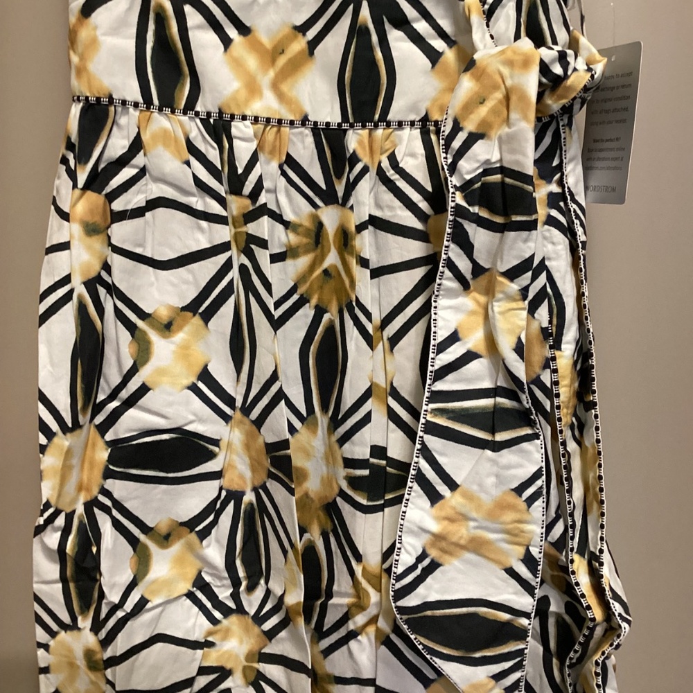 CIEBON Esthella Cotton Maxi Wrap Dress, size M - Picture 10 of 16
